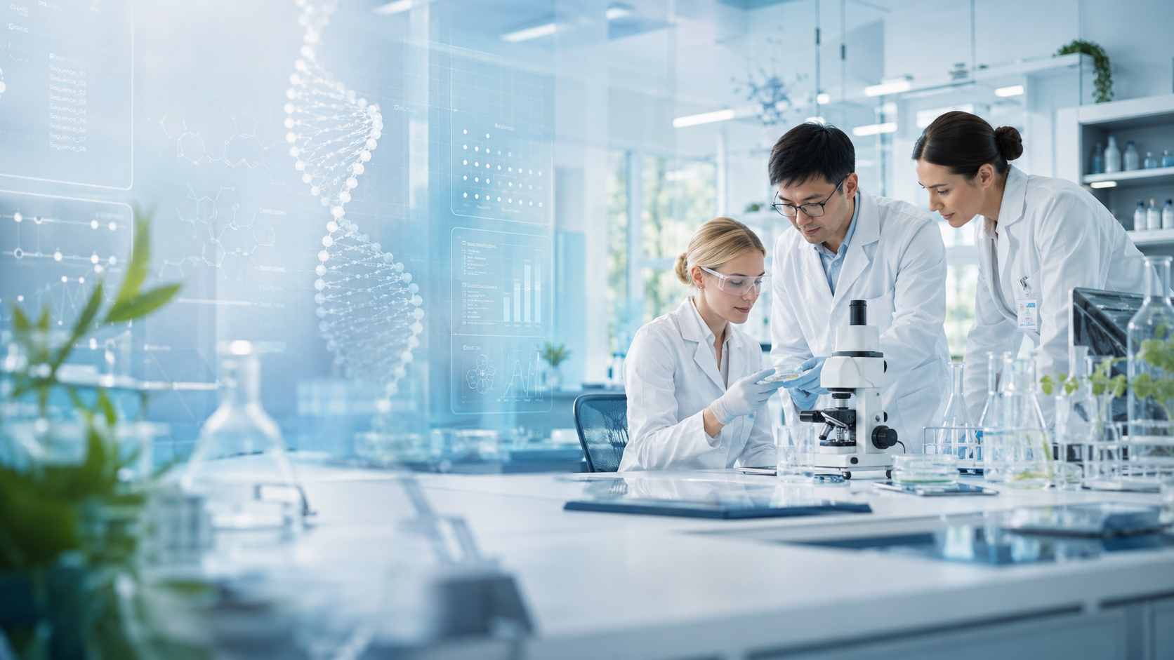 Research team in the lab