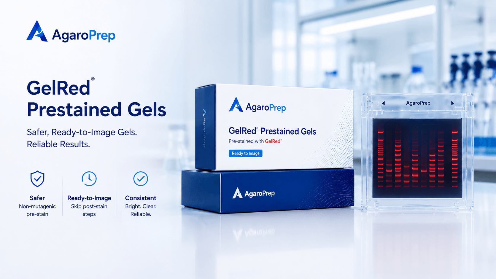 GelRed Prestained Gels